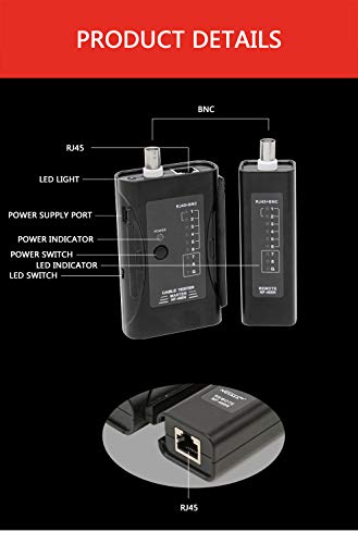 Noyafa NF-468N Network Cable Tester Rj45 Bnc