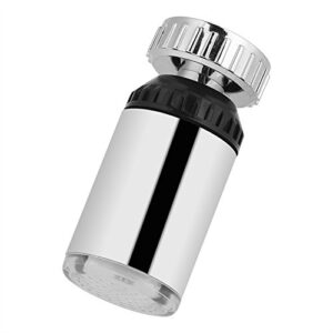 delaman faucet tap 360° rotating 3 color change led kitchen sink faucet water tap tempeure sensor