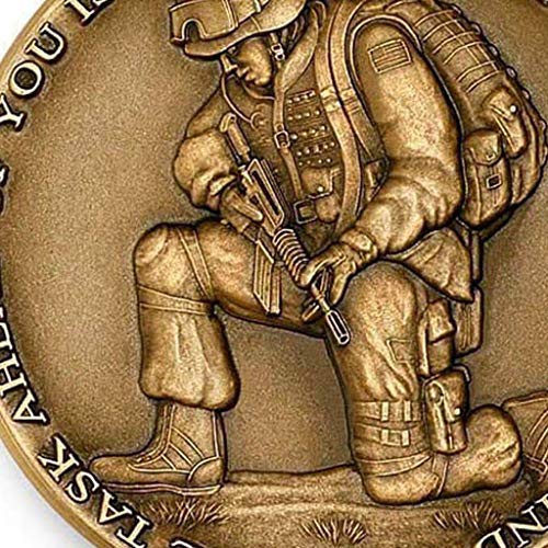 The Task Ahead Challenge Coin Collector's Medallion