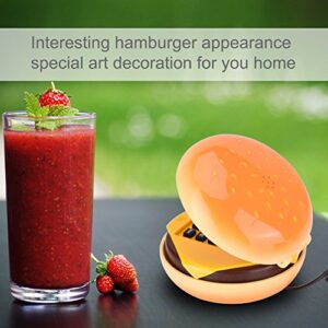 Hamburger Phone, Cheeseburger Burger Hamburger Phone Cute Telephones Landline Corded Phone Desktop Phone for Home Hotel Office Decoration Kids Gift