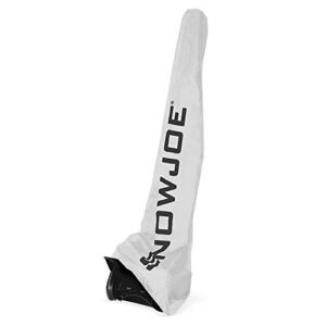 snow joe sjcvr-13 universal indoor/outdoor 13-inch electric snow shovel cover, black/white