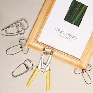 Feiyang Miter Spring Clamps Kit for Woodworking,Picture Frames,Wood Trim,Moldings