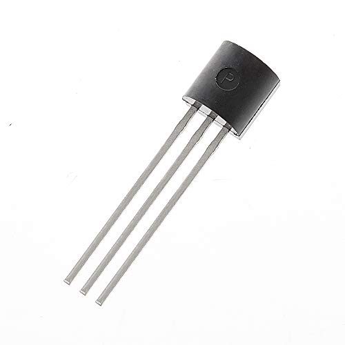 Bridgold 5pcs TMP36GT9Z TMP36 Temperature Analog Sensor -40 → +125 °C ±3°C Voltage,3-Pin