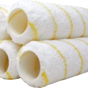 Pro Grade - Paint Roller Covers - 1/2 X 9 Inch Microfiber 5 Pack