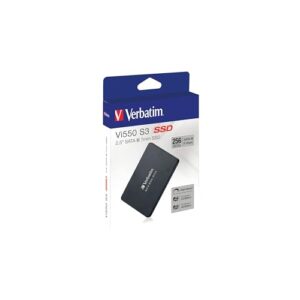 Verbatim 256GB Vi550 2.5" Internal Solid State Drive SSD SATA III Interface with 3D NAND Technology