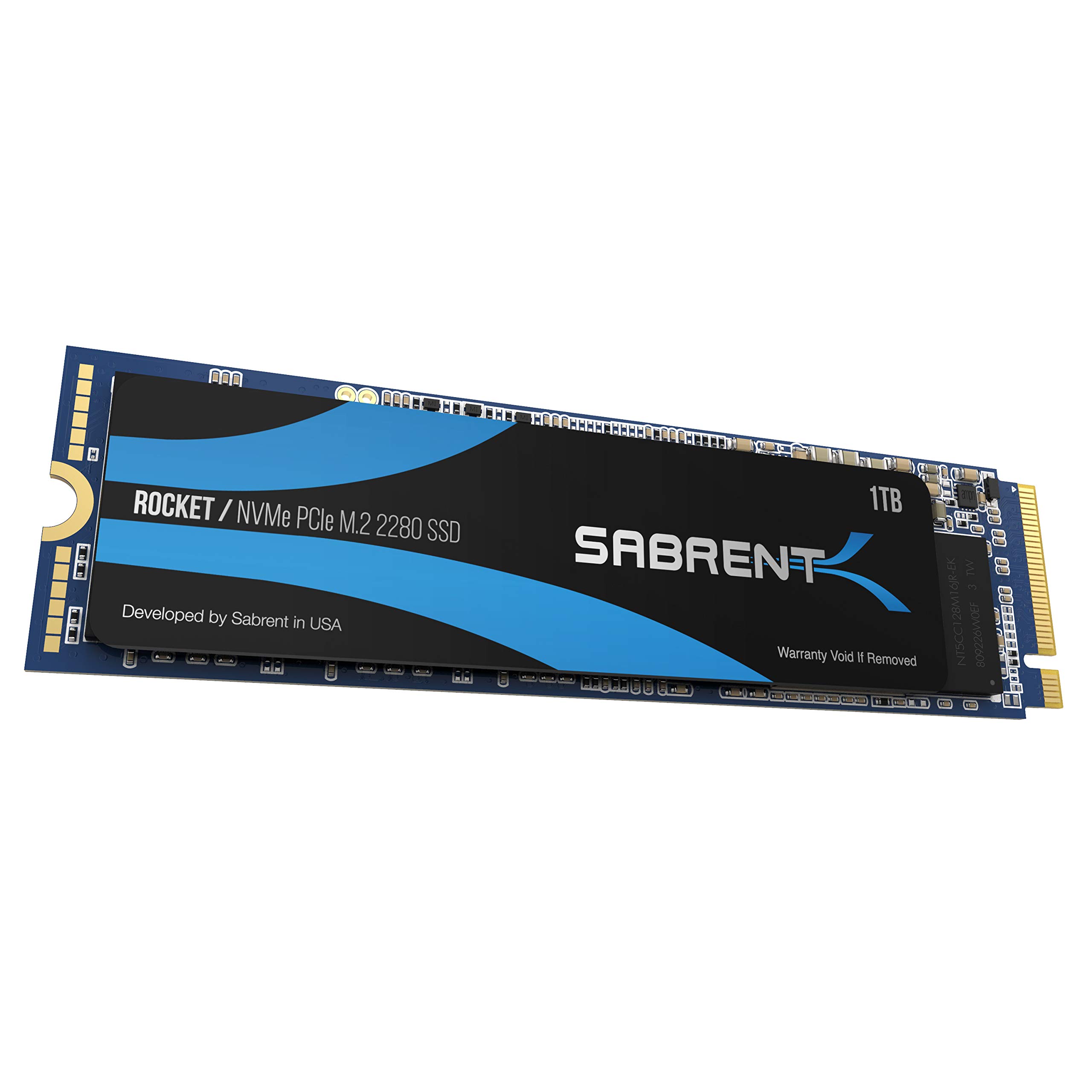 SABRENT 1TB Rocket NVMe PCIe M.2 2280 Internal SSD High Performance Solid State Drive (SB-ROCKET-1TB)