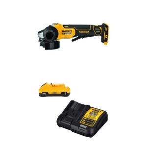 dewalt 20v max xr brushless cut off/grinder tool with 3ah battery & charger kit (dcg413b & dcb230c)