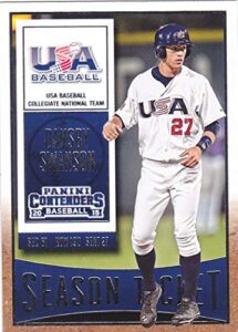 2015 panini contenders dansby swanson usa baseball rc rookie card