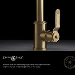 Rohl U.4043SEG-2 Holborn Bar Sink Faucets, Satin English Gold