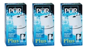 pur rf-3375 replacement water filter, 3 pack, multi