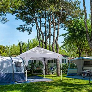 ABCCANOPY Outdoor Pop up Canopy Tent 8x8 Camping Sun Shelter-Series,White