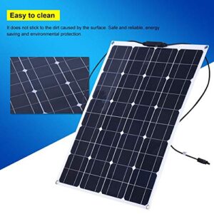 80W Semi Foldable Solar Panel Mono Semi Flexible Solar Panel Battery Charging for Smart Car RV Boat Caravan