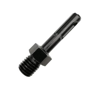 shdiatool core drill bit adapter 5/8"-11 thread male to sds plus shank for sds plus drills