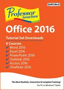 professor teaches office 2016 [pc download]
