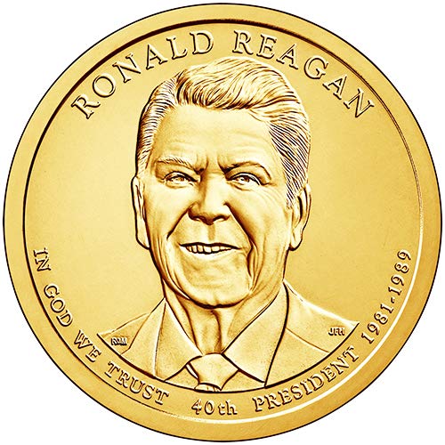 2016 D Position B $1 BU Ronald Reagan Presidential Dollar Choice Uncirculated US Mint