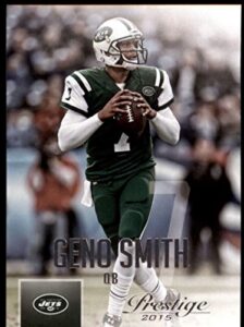2015 panini prestige #27 geno smith nm-mt new york jets official nfl football card