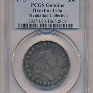 1795 P Bust Half Dollar Half Dollar Genuine PCGS