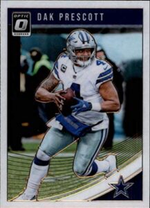 2018 donruss optic #27 dak prescott dallas cowboys nfl football trading card