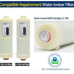 Biontech Water Ionizer Filter Set for BTM-700, BTM-800, BTM-400N, BTM-595N, BTM-102G, PRIME GOLD