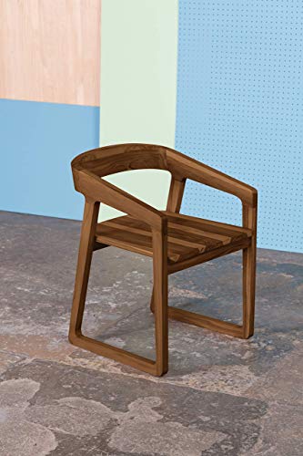 Celine Dining Chair in Dark teak