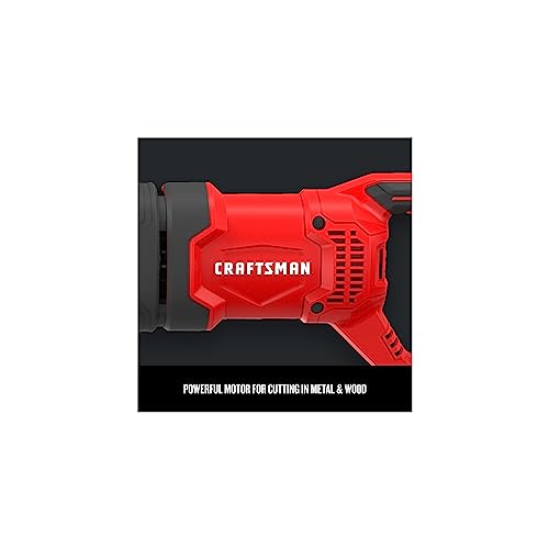 CRAFTSMAN Reciprocating Saw, 7.5 Amp, 3,200 RPM, Corded (CMES300)