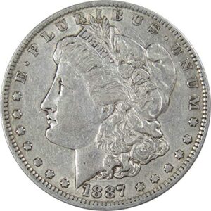 1887 o morgan dollar xf ef extremely fine 90% silver $1 us coin collectible