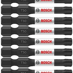 BOSCH ITT302B 10-Pack 2 In. Torx #30 Impact Tough Screwdriving Power Bits