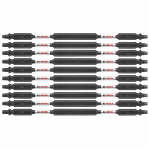 bosch itdet256b 10-pack 6 in. torx #25 impact tough double-ended screwdriving bits