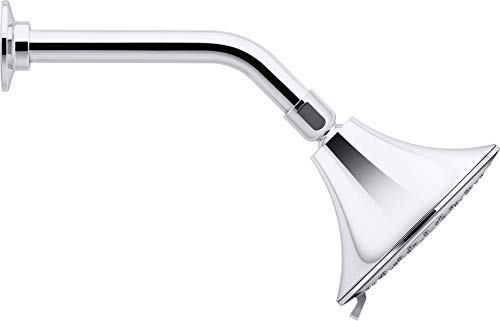 Kohler K-22169-G-CP Forte 1.75 GPM Multifunction Showerhead with Katalyst Air-Induction Technology, Polished Chrome