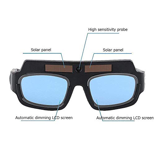 LETBUY Welding Glasses Mask Helmet Solar Auto Eyes Goggle