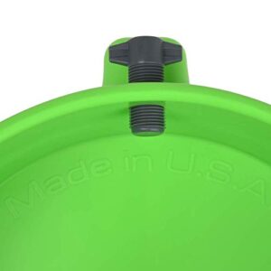 Liquid X Original Bucket Dolly - Lime Green with 3" Gray Casters - Larger Wheels for Smoother Maneuvering