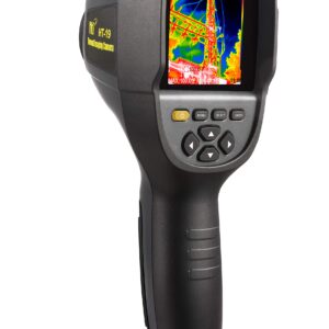 Hti-Xintai Higher Resolution 320 x 240 IR Infrared Thermal Imaging Camera. Model HTI-19 with Improved 300,000 Pixels, Sharp 3.2in Color Display Screen, Battery Included. Lightweight Comfortable Grip.