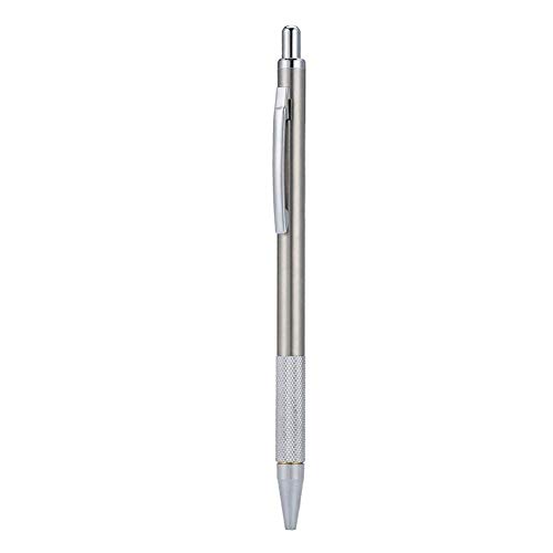 Wal front Tungsten Steel Tip Scriber Pen Glass Cutter Tungsten Steel Tip Engraver Pen Carve Engraver Scriber Tools Portable for Glass Ceramic Plate (Silver)