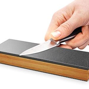 Sharp Pebble Premium Leather Strop for Knife Sharpening with Polishing Compound - Sharpening Strop for Knives, Straight Razor, Chisels - with eBook Guide