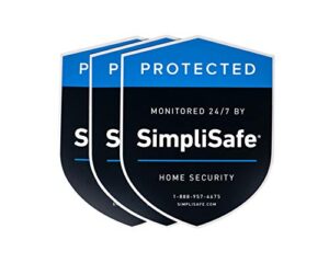 summitlink yard sign shield compatible for simplisafe home security system (3)