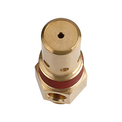 Hromee Air Compressor Replacement Components Brass 1/2 Inch MNPT Compressor in Tank Check Valve Kit with Three Different Unloader Tube Fittings 20 SCFM 4 Pieces