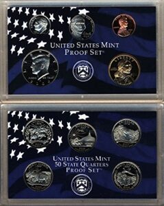 2006 s u.s. mint 10 coin clad proof set in ogp proof