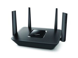 linksys - max-stream ac2200 tri-band wi-fi router (ea8300) black - new (renewed)