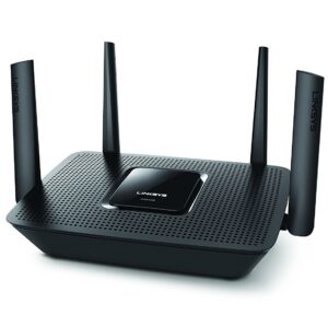 Linksys - Max-Stream AC2200 Tri-Band Wi-Fi Router (EA8300) Black - New (Renewed)