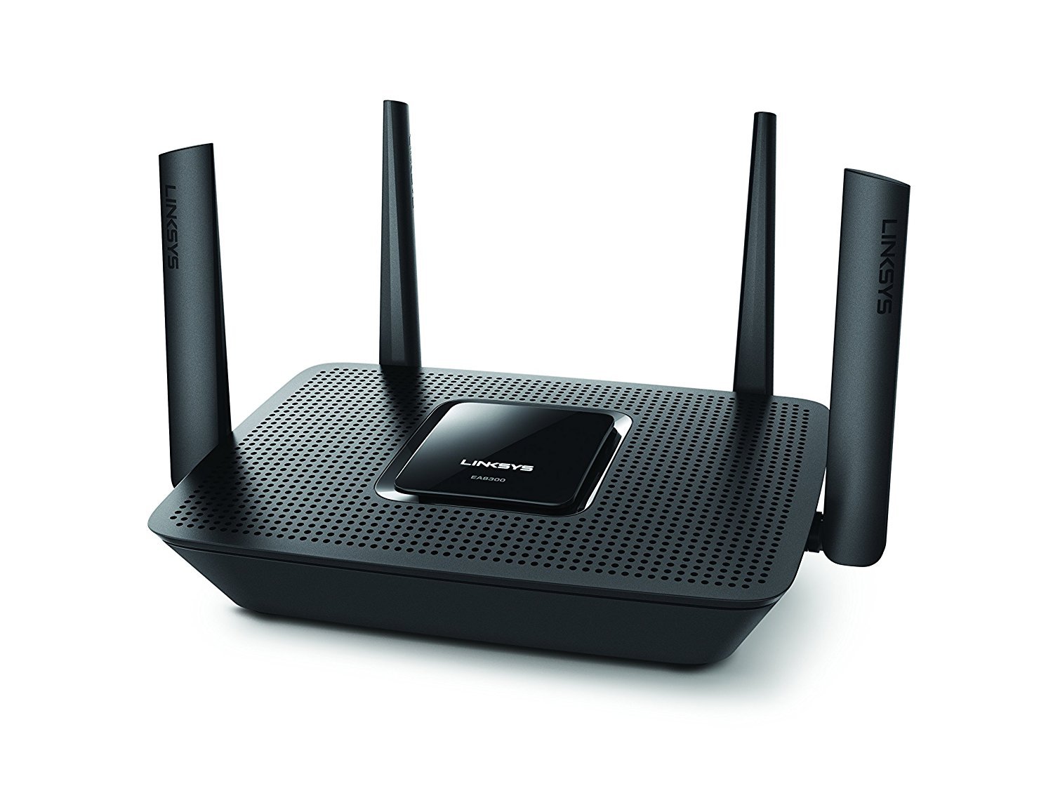 Linksys - Max-Stream AC2200 Tri-Band Wi-Fi Router (EA8300) Black - New (Renewed)