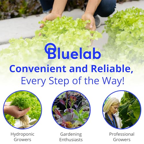 Bluelab CONTPRO Pro Controller for Fully Automated 24/7 Digital Monitor, Dosing, and Data Logging of Hydroponics Reservoir (Base Only, No Pump), includes pH, EC, and temperature probe