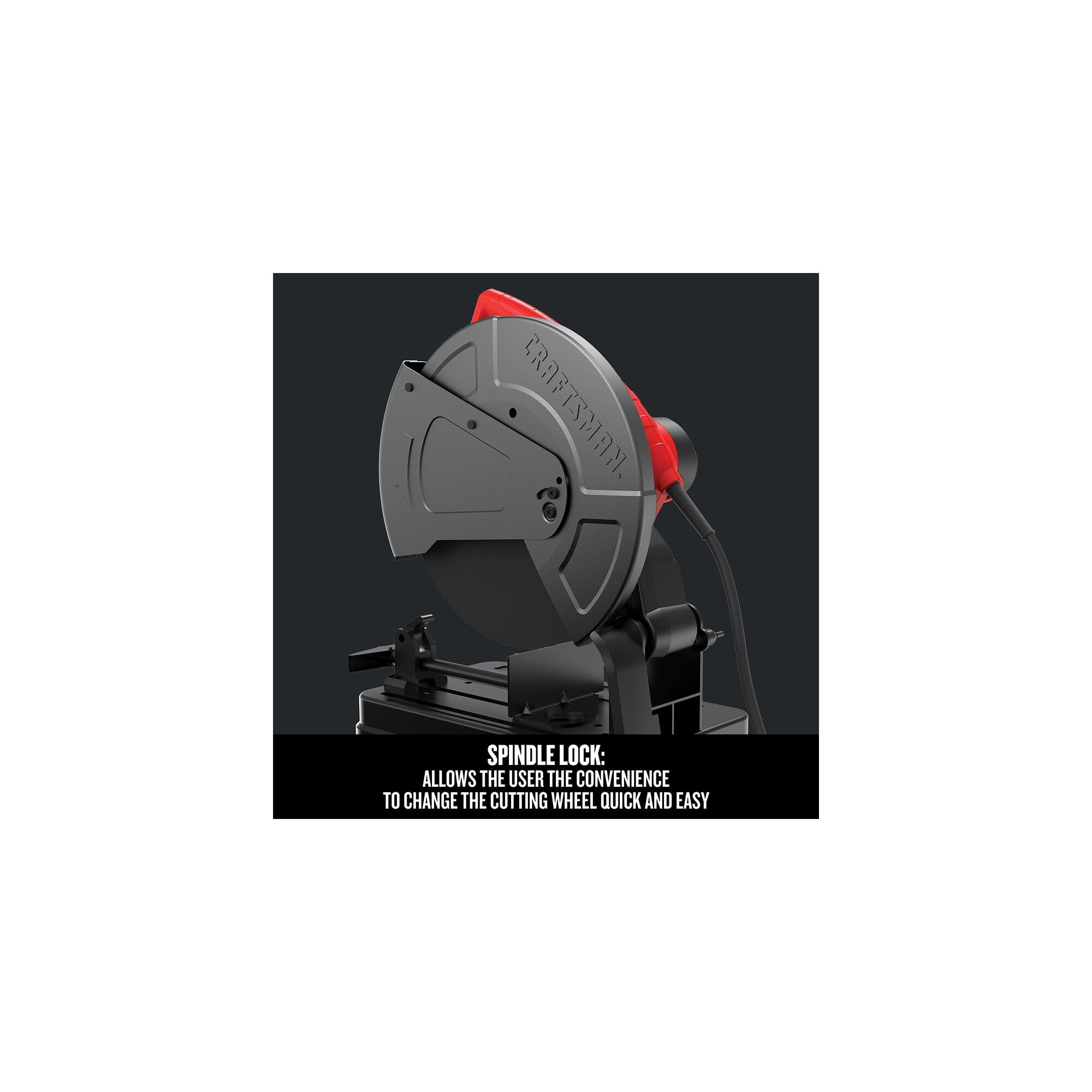 CRAFTSMAN Chop Saw, 14 inch, 15 Amp, Corded (CMEM2500)