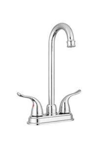 pacific bay treviso high-rise bar/galley swivel faucet - 2-handle (chrome)