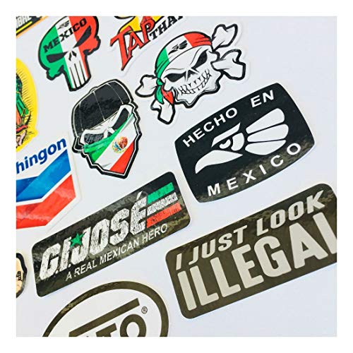 ESKONI MEXICAN CHINGON Hard Hat Stickers 40 MEXICO HardHat Sticker Pegatinas cascos