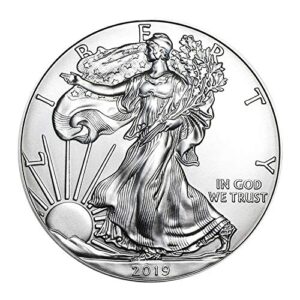 2019 Silver Eagle In US Mint Gift Box $1 Brilliant Uncirculated