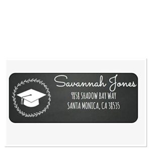 personalized address labels, graduation stickers, farmhouse set of 30, personalized wedding address labels, engagement labels, bridal labels