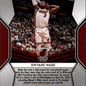 2018-19 Panini Prizm Dominance #23 Dwyane Wade Miami Heat NBA Basketball Trading Card