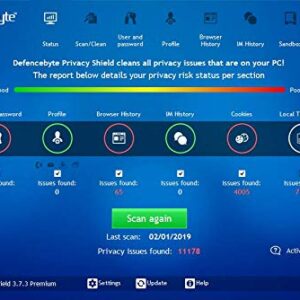 Defencebyte Privacy Shield | 1 Device | 1 Year Subscription | Activation code by Mail