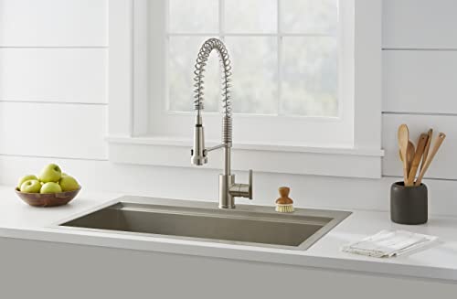 Gerber Plumbing Parma Pre-Rinse Kitchen Faucet with Spring Spout