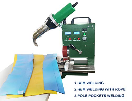 LESITE Tarpaulin Banner Table Hot Air Welding Machine Hem Welder PVC Welder (110V/2200W welder)